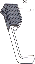 Fecho Central 203P PVC Branco
